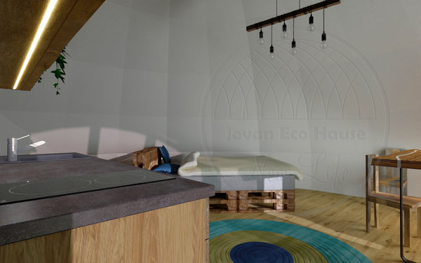 House EcoDrop POD 28 incl. Möbel, Investition in Eco Land, Portugal